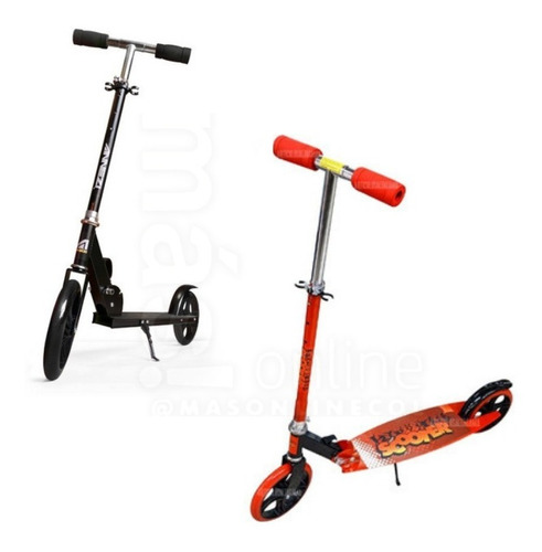 Patineta Scooter Plegable Llanta Grande Resistente 100kg