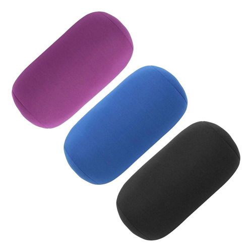 3x Tubo De Almohada De Refuerzo Cilíndrico Con Funda De X