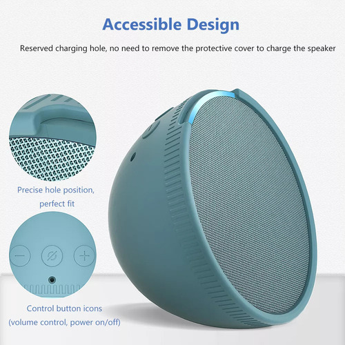 Funda De Silicona Para Altavoz Amazon Echo Pop
