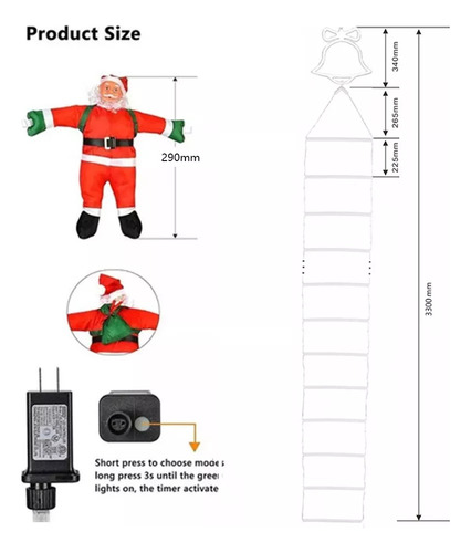 New Para Nuevas Luces Led Para Escaleras Navideñas Con 2024