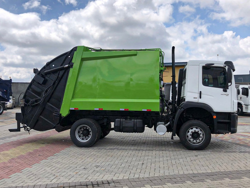 Imagem 1 de 15 de Vw 17280 2013 4x2 Automático - Compactador De Lixo=vw,ford