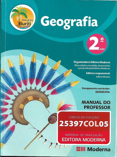 Projeto Buriti Geografia 2º Ano / Manual Do Professor #0250#