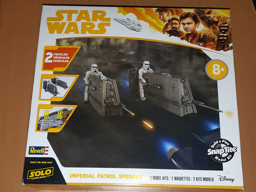 Star Wars Imperial Patrol Speeder Revell Snap Tite Model Kit