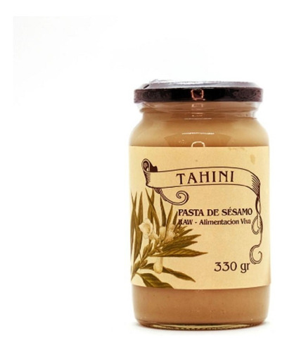 Tahini Pasta De Sésamo Raw 330g Oh Yeah It´s Vegan - Dw 