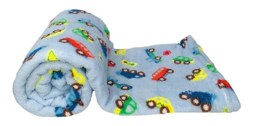 Imagem 2 de 4 de Manta Bebê Microfibra Glorious Carrinho 90cmx1,10m Corttex