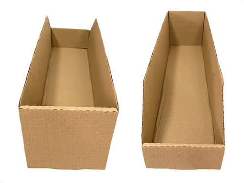 Imagem 5 de 5 de Kit 20 Caixas Papelão Gondola Organizadora Estoque 40x13x20