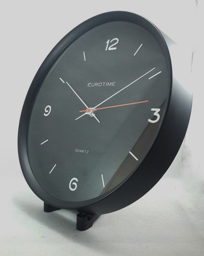 Reloj De Pared Colores Redondo Cocina Comedor Negro Decoraci