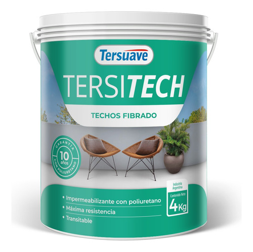 Tersitech Fibrado Membrana En Pasta Tersuave 4 Kg Dimension 