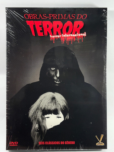 Dvd Obras-primas Do Terror - Horror Internacional