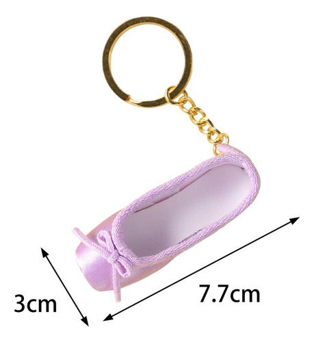 Llavero Con Zapato De Ballet, Colgante Único Para Bolso De