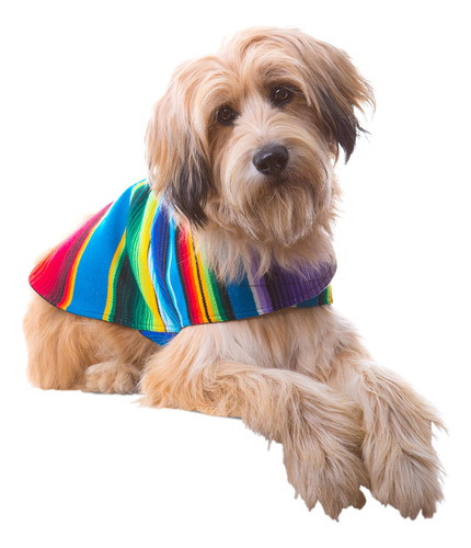 Ropa Shih Tzu Poncho Para Perro Hecho A Mano De Auténtica De