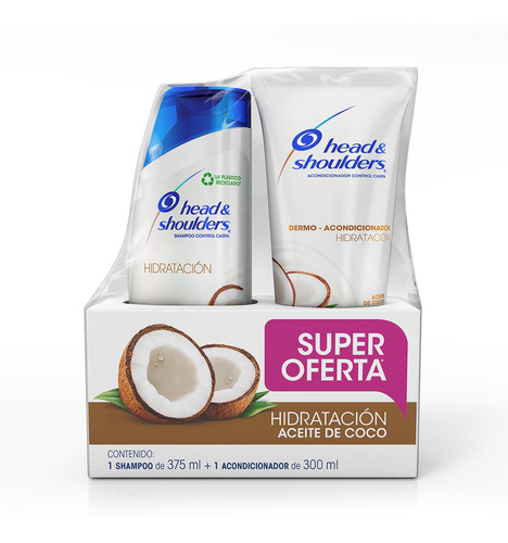 Pack Head & Shoulders Hidratación Shampoo + Acondicionador
