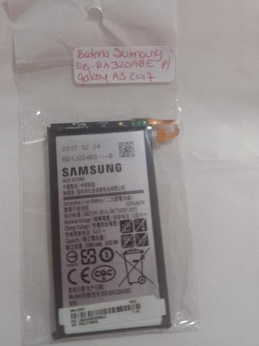 Bateria Samsung Eb-ba320abe  Para Galaxy A3 201