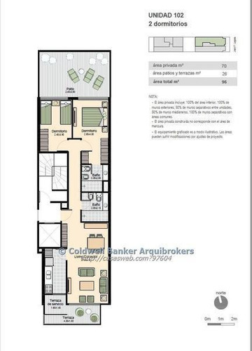 Apartamento De 2 Dormitorios En Venta En Pocitos Nuevo