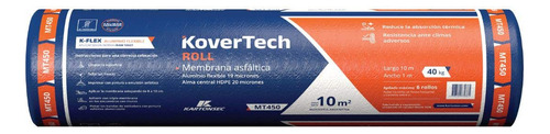 Membrana Asfáltica 2,8mm C/aluminio Flex 40 Kg Kovertech Rex