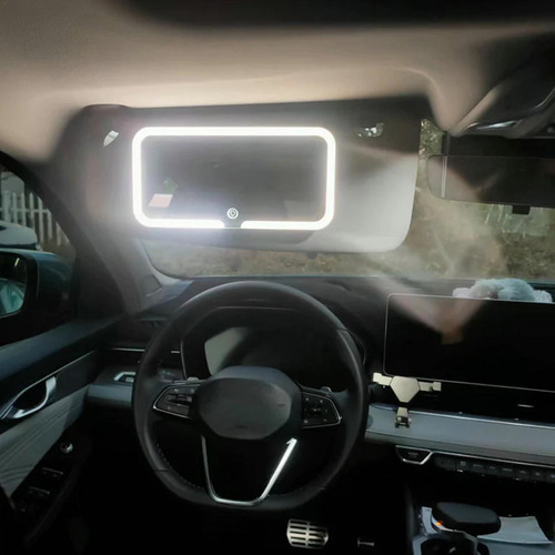 Visera De Espejo De Coche Led Espejo De Visera De Coche Con