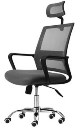 Imagen 2 de 3 de Silla Para Oficina Reclinable Con Cabecero Ajustable