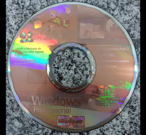 Mídia Cd Microsoft Windows Xp Service Pack 3.