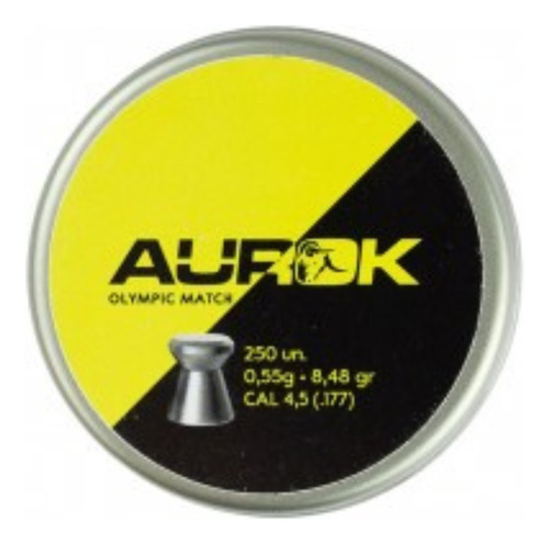 Chumbinho Aurok Olympic Match - 4.5mm - 250un