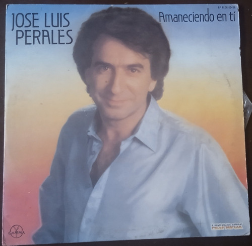 José Luis Perales - Amaneciendo En Tí Lp Vinil C/ Insert