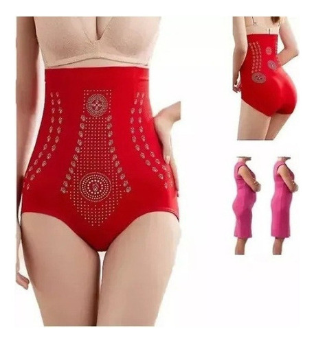 Pantalones Moldeadores Control Vientre Cintura Posparto 2pcs