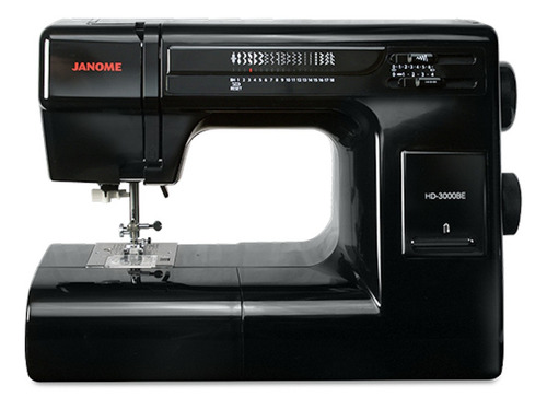 Máquina de coser recta Janome HD-3000 portable negro 220V