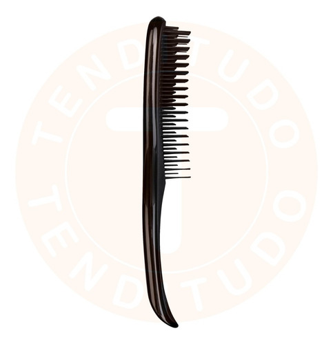 Imagem 4 de 10 de Escova Tangle Teezer The Wet Detangler Black Desembaraçar