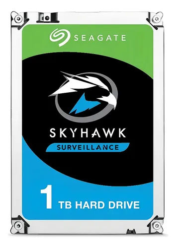 Disco rígido hd Seagate Skyhawk 1tb 3,5 polegadas sata 24/7
