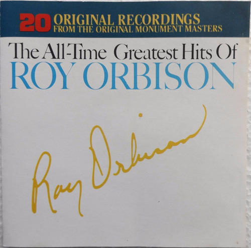 The All-time Greatest Hits Of Roy Orbison Cd Importado