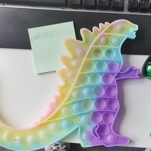 Gorila Godzilla Brinquedo Sensorial Pop It Fidget 2 Piezas