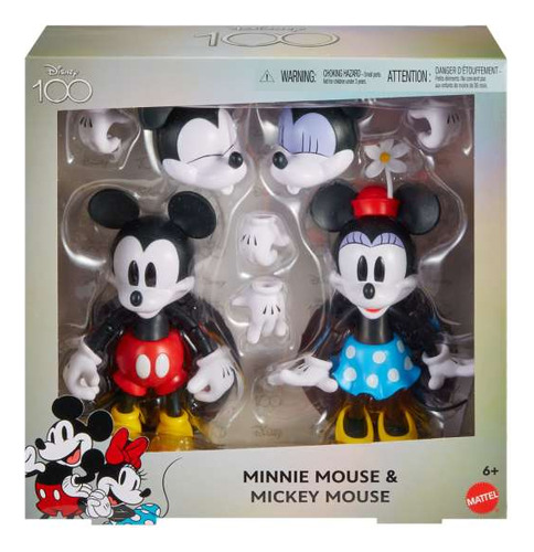 Disney 100: Mickey Y Minnie 2 Pack