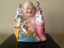 Comprar Buda De Cerámica Excelente Estado Arte Decoración Asia