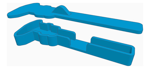 Estuche Rigido Impreso En 3d Para Caliper De 24 Cm