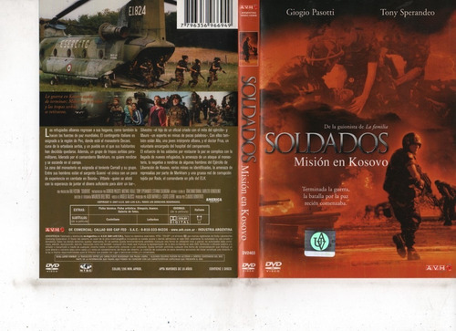 Soldados Misión En Kosovo - Dvd Original - Buen Estado