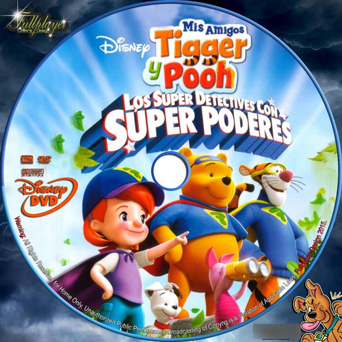 Mis Amigos Tigger Y Pooh Super Detectives - Dvd Original Y N