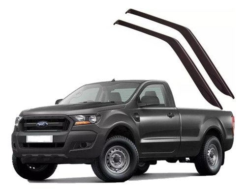 Deflector Ranger 2013 2020 Ventanilla Oriyinall Cab Simple