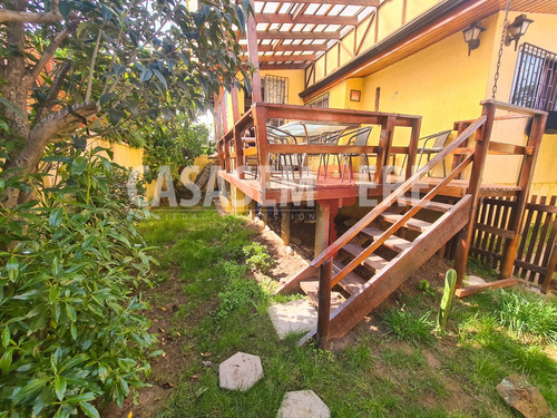 Casa Muy Soleada En Concón. 1 Cuadra Av. Concon-reñaca!