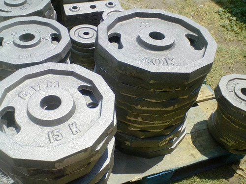 Paquete De 40 Kg Pesas Para Barras Y Mancuernas Como Ocupes