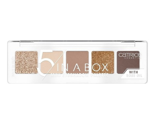 Catrice 5 In A Box Minipaleta Sombras De Ojos Goldennudelook