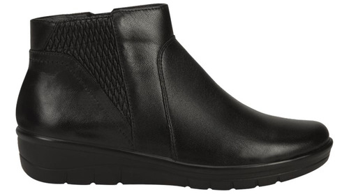 Bota Confort Piel Borrego Piso La23 7512 Moda