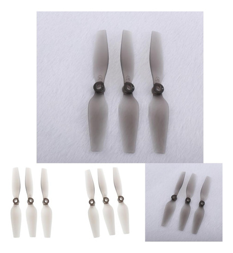 12 Piezas De Plástico Rc Quadcopter Cw Ccw De Hélice Para