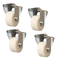 Comprar Rodaja Llanta Fija 3  X 32 Mm Nylamid 4 Pza Super Resistente