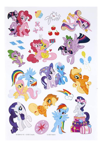 Crayola My Little Pony Coloring Book Stickers Gift