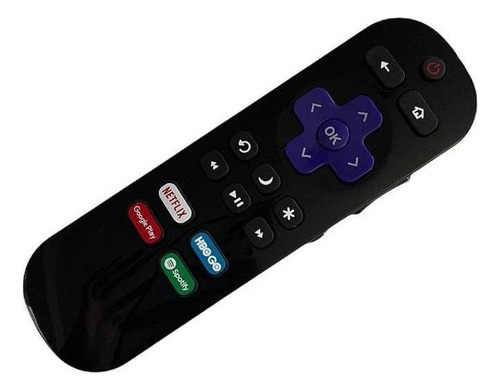 Control Compatible Con Pantalla Jvc Roku Tv Mas Funda