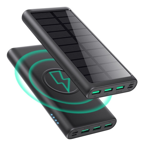 Cargador Portatil Inalambrico Mah Dual Pd Fast Usb Power