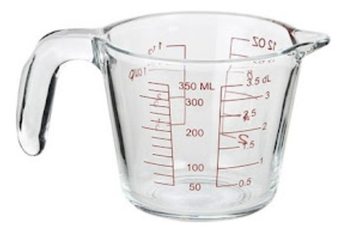 Jarra Medidora De Vidrio 350 Ml