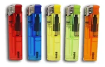 Comprar Encendedor Transparente Electronico 50 Encendedores  Kaos 11