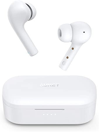Imagen 1 de 6 de Aukey Auriculares Inalámbricos Verdaderos, Bluetooth 5 Auric