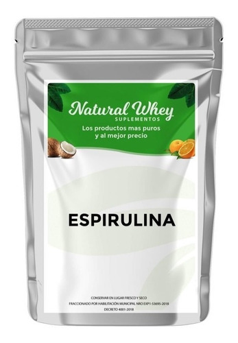 Espirulina Pura 250 Gr Proteina Natural De Alga