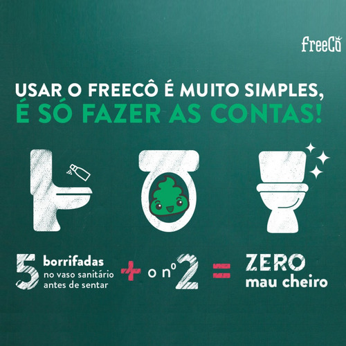 Freecô Lavanda 60ml - Bloqueador De Odores Sanitários